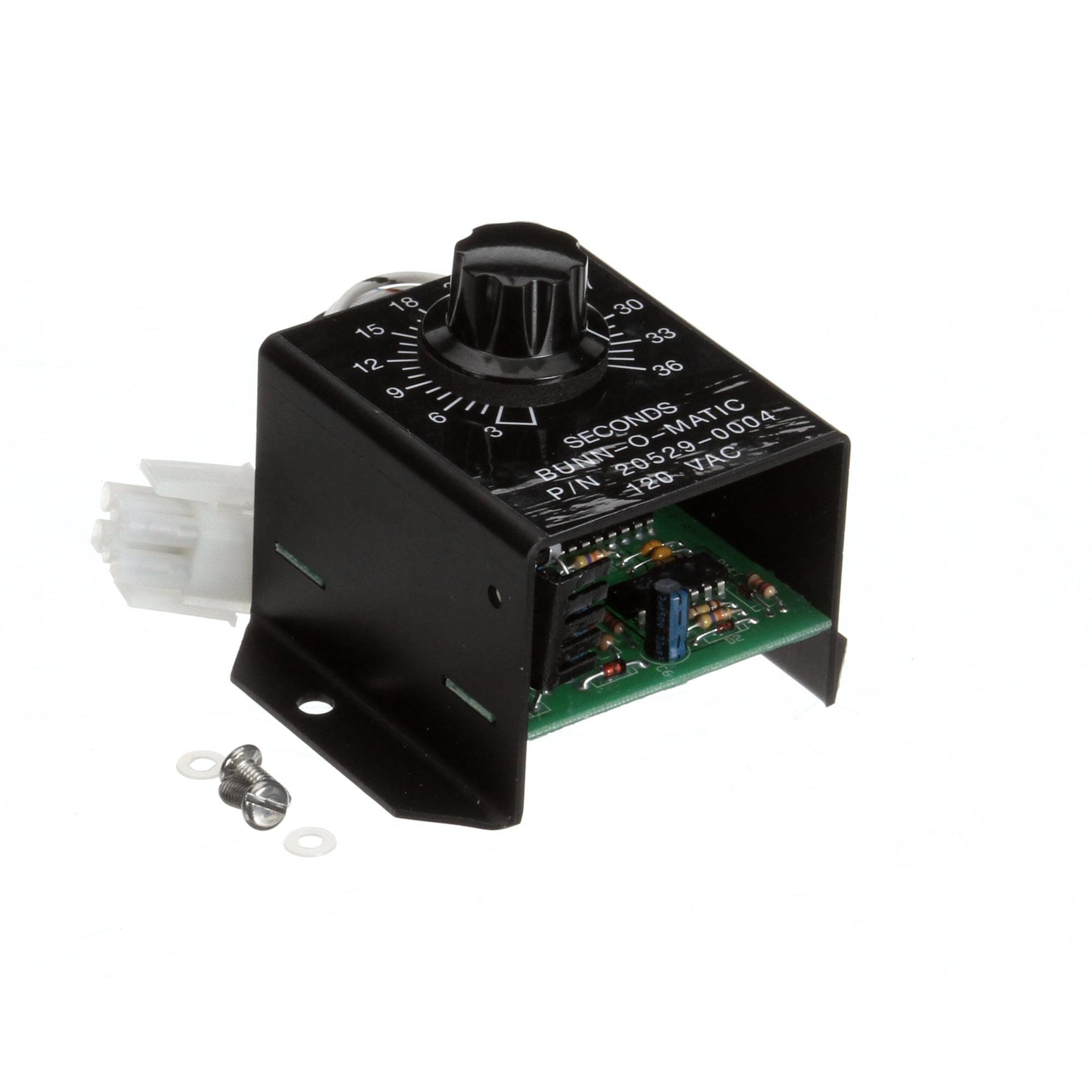 Bunn 20529.1004 CBA Commercial Coffee Brewer Timer - LPG 120V DC Output, ROHS Compliant - Perfect for Restaurants, Offices & Coffee Shops