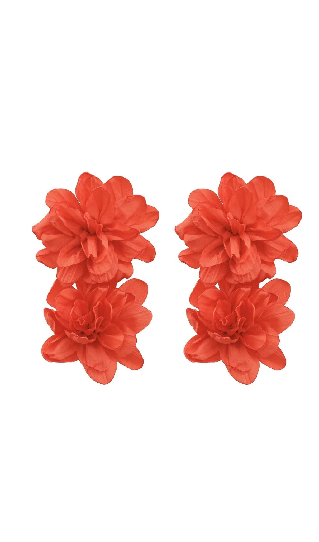 3D Flower Earrings for Women - Elegant Floral Dangle Earrings for Party, Wedding & Everyday Wear