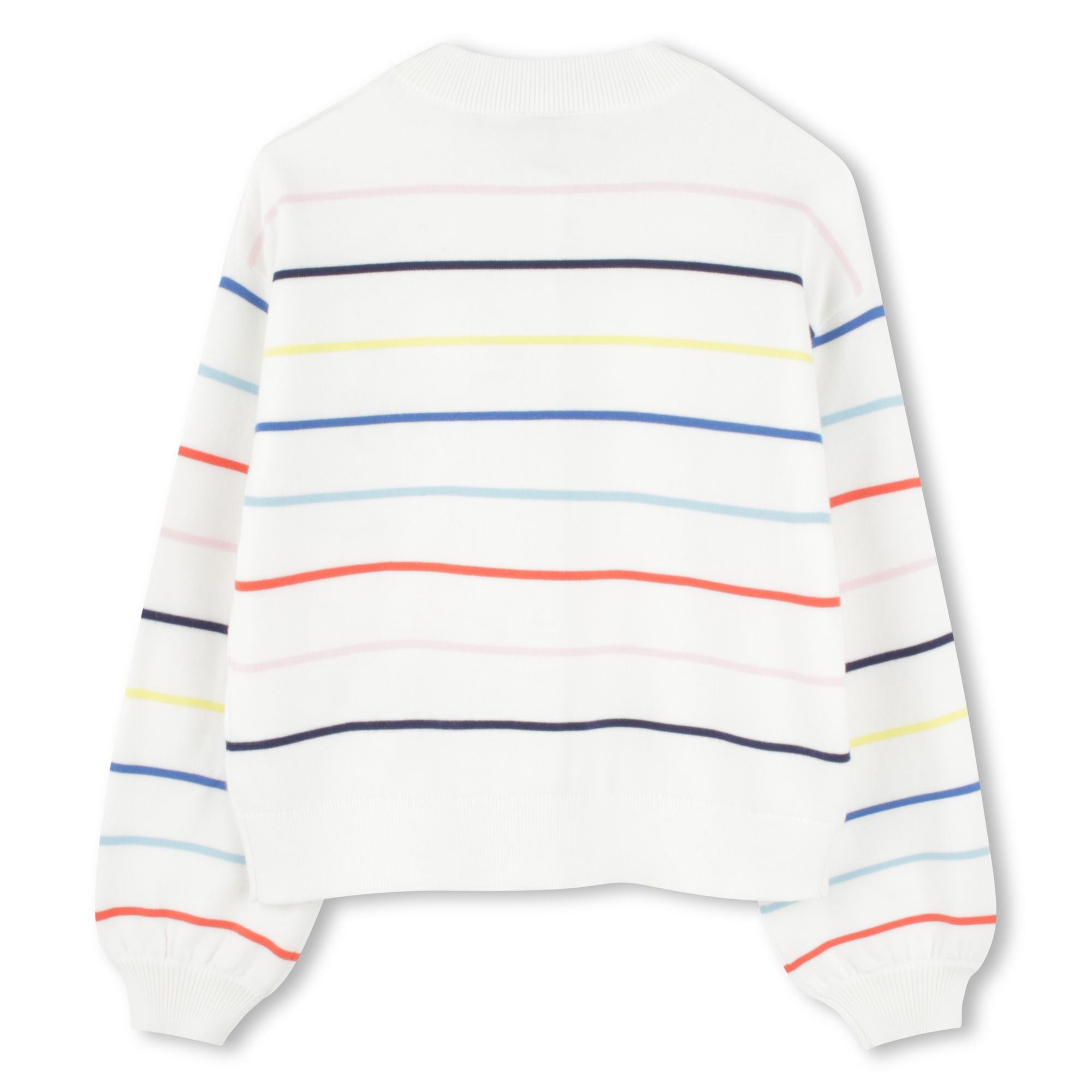 Sonia Rykiel Women's Striped Knit Cardigan Sweater - Cozy Long Sleeve Open Front Wrap for Fall & Winter | Perfect for Office, Casual Outfits and Layering