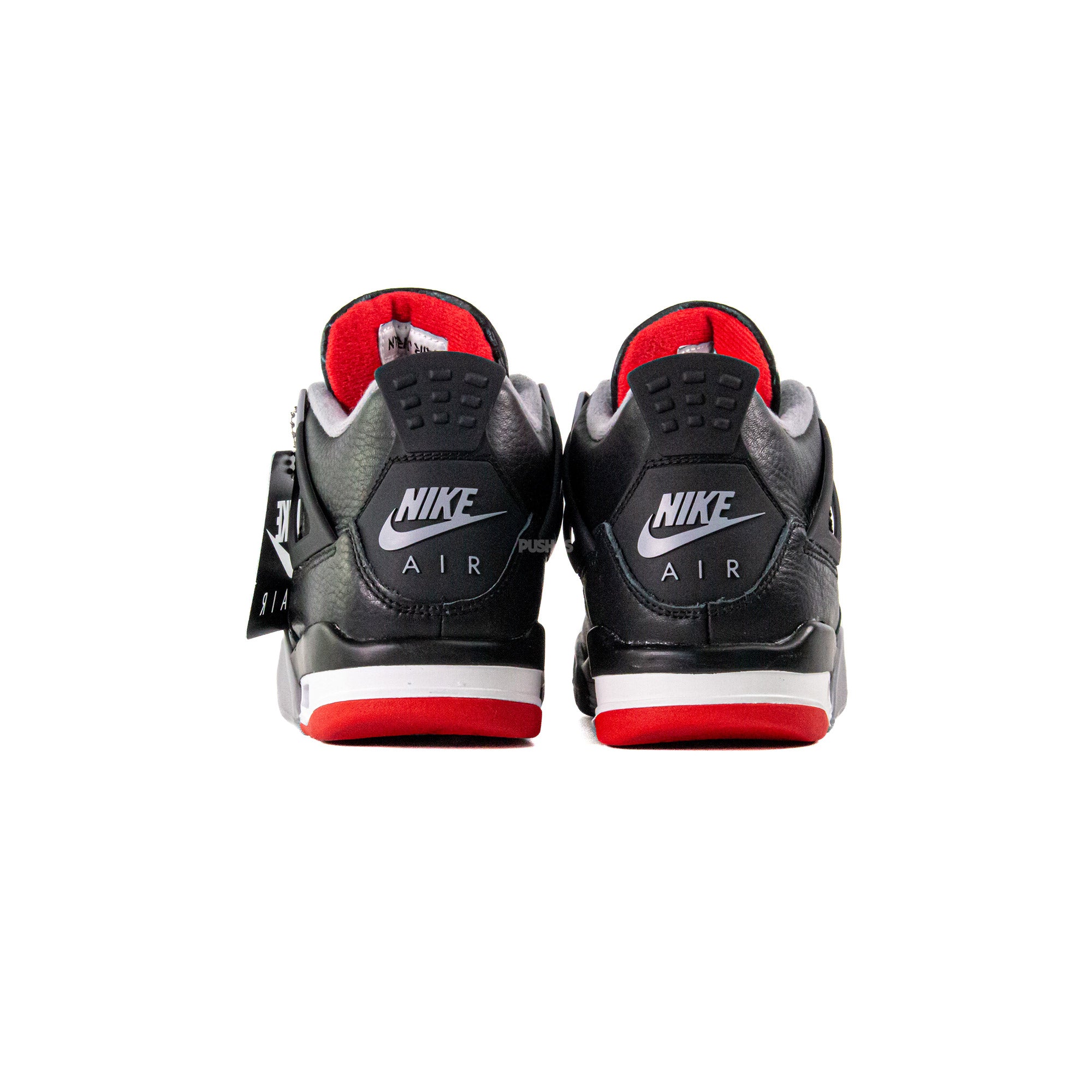 Air Jordan 4 Retro 'Bred Reimagined' GS (2024) - Classic Black & Red Basketball Shoes for Women & Girls - Perfect for Streetwear, Sneaker Collection & Casual Fashion