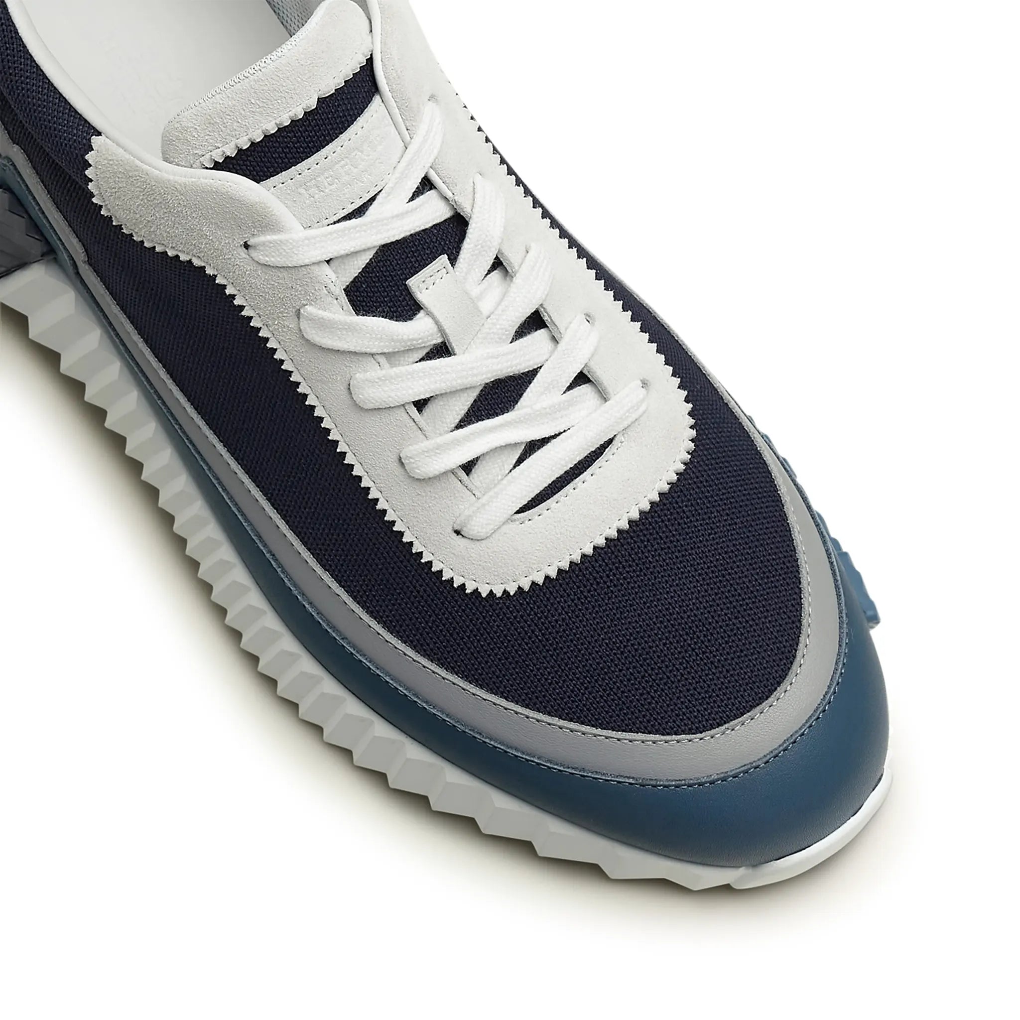 Hermès Paris Bouncing Sneaker - Blue Grey White Luxury Casual Shoes for Men & Women | Perfect for Streetwear, Office & Travel Outfits