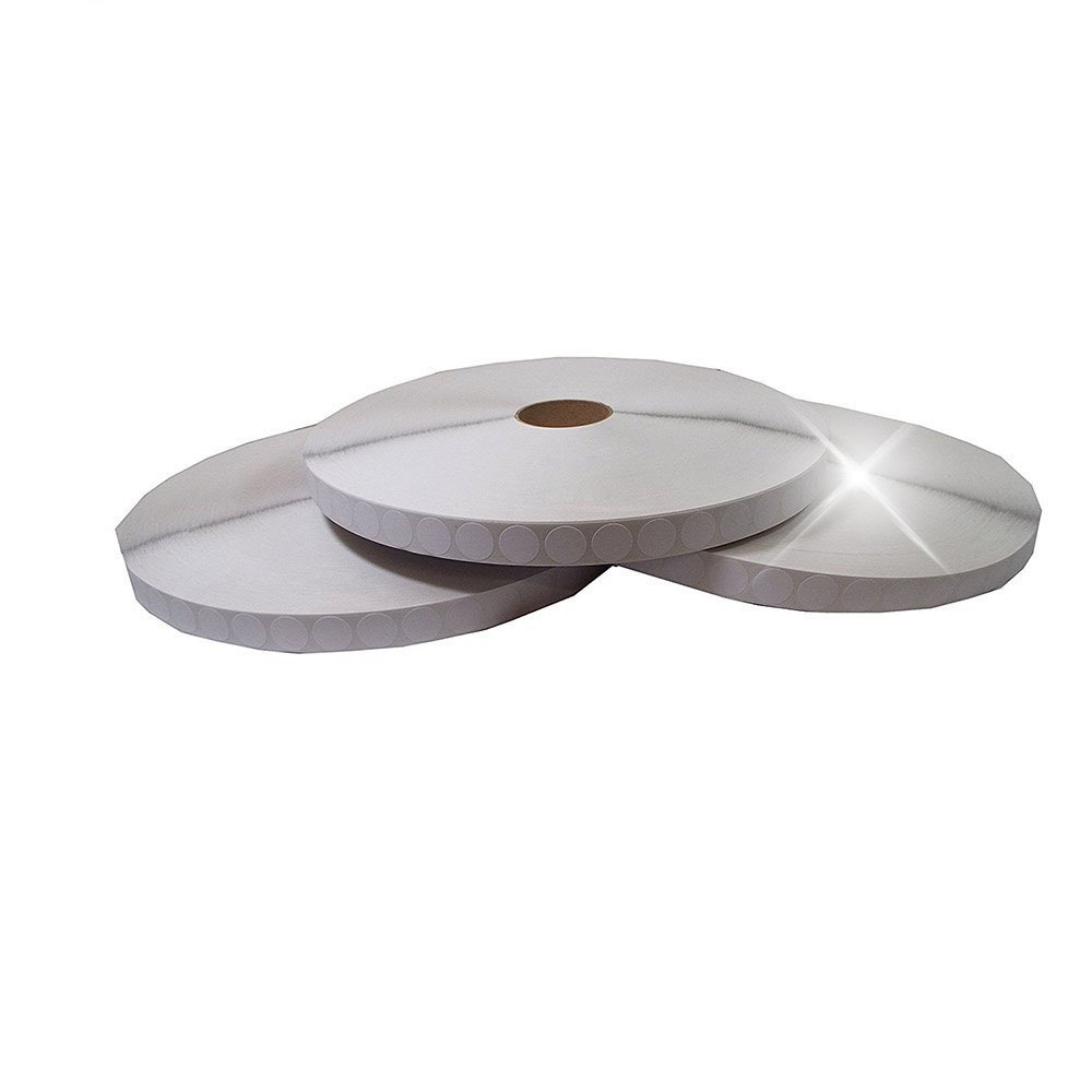 90,000 White 1 Inch Wafer Seals - 30,000 Tabs Per Roll (3 Rolls Per Box) by Preferred Postage Supplies | Perfect for Mailing, Packaging & Shipping Envelopes, Letters & Documents
