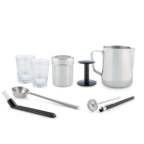 Fracino Barista Starter Kit - Professional Coffee Making Tools for Home & Cafe Use | Perfect for Espresso, Latte & Cappuccino Lovers
