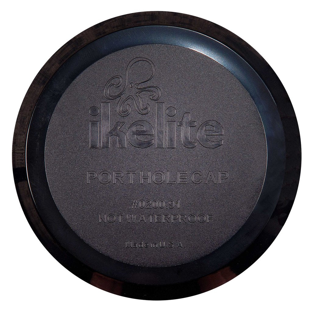 Ikelite DSLR Housing Port Hole Cover - Waterproof Replacement Lens Cover for Underwater Photography | Perfect for Scuba Diving & Marine Exploration