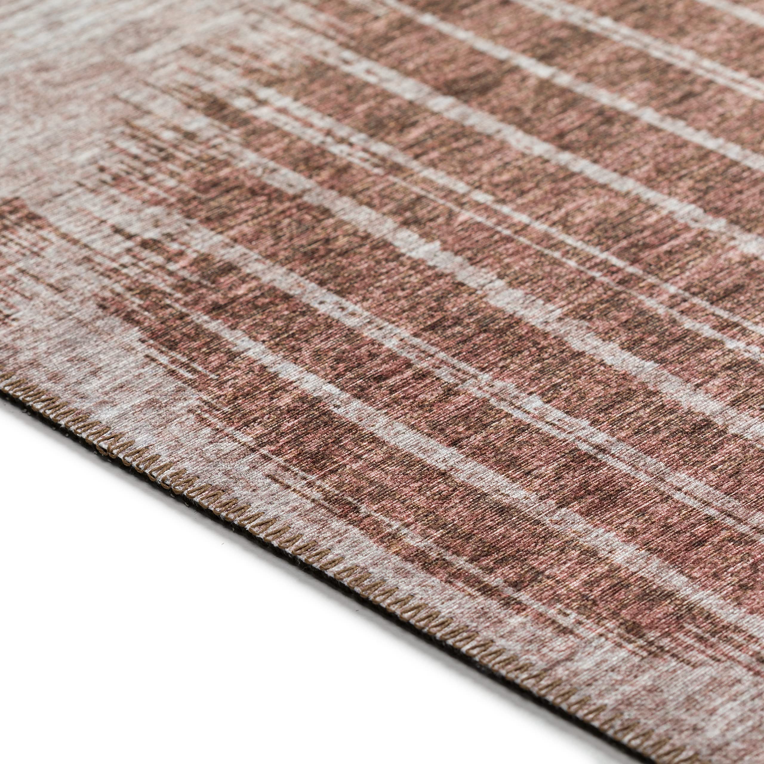Addison Rugs Yuma AYU43 Brown 10' x 14' Area Rug – Soft & Durable for Living Room, Bedroom, or Office Decor