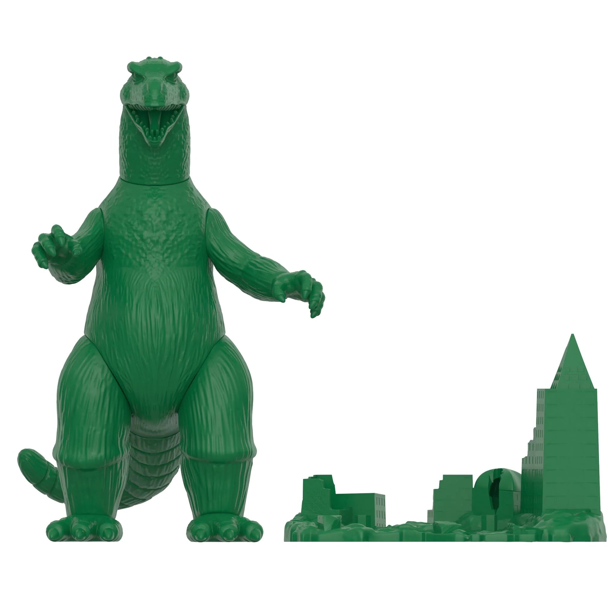 Toho Godzilla ReAction Figure Model Kit - Collectible Vinyl Toy for Fans & Display | Perfect for Home Decor, Office Display & Gifts for Monster Movie Lovers