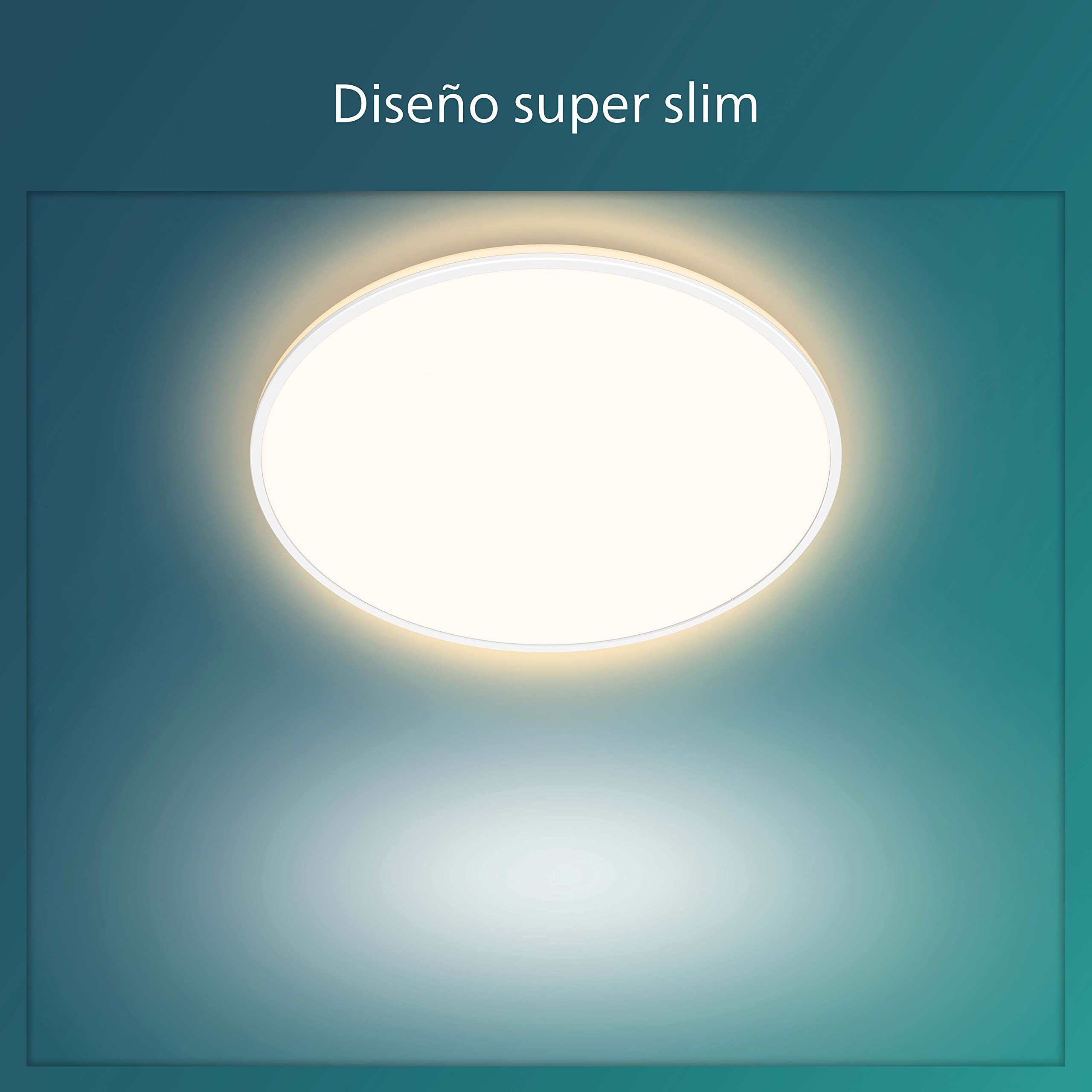 Philips LED Superslim Linear Ceiling Light 36W 4000K Cool White - Energy Efficient Slim Design for Home, Living Room, Bedroom & Office Indoor Lighting | Perfect for Modern Spaces & Low Ceilings