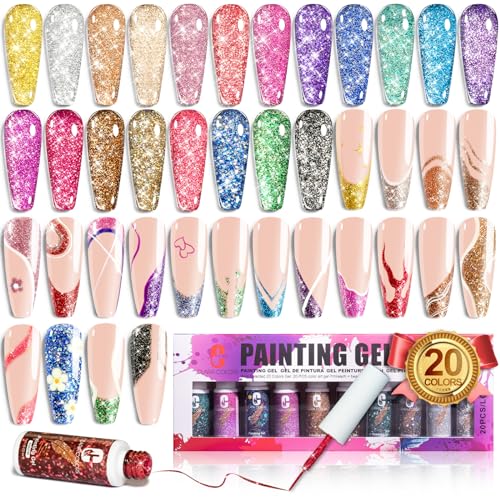 D2-Glitter 20 Colors