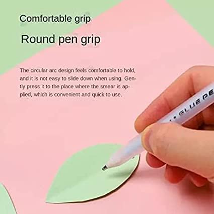 SAMVARDHAN Mess-Free Liquid Glue Pens for Crafts, School & Office - 3-Pack Bold Multicolor Glue Sticks | Perfect for Scrapbooking, DIY Projects & Paper Crafts