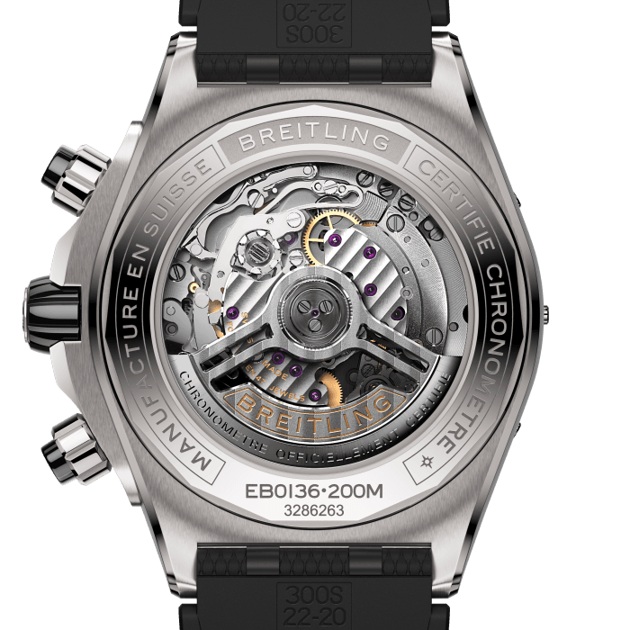 Breitling Chronomat Chronograph Titanium & Ceramic Men's Luxury Watch - Swiss Made Automatic Timepiece for Business, Travel & Special Occasions