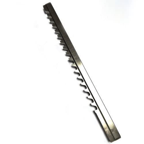 7/16 Inch Keyway Broach D Push Type CNC Metalworking Tool Cutter - Precision Keyway Cutting for Shafts, Gears & Industrial Machinery Parts