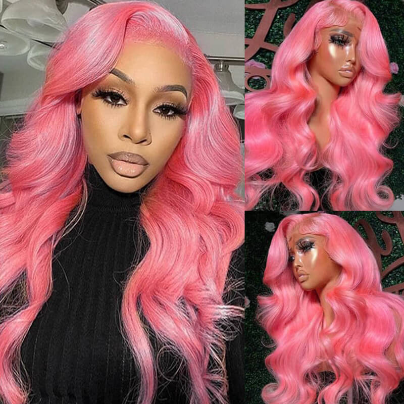 Eullair 28 Inch Body Wave Human Hair Wig with 13x4 Lace Frontal - Natural Wavy Colored Wig for Fall | Affordable & Cost-Effective Choice | Perfect for Daily Wear, Cosplay, and Special Occasions