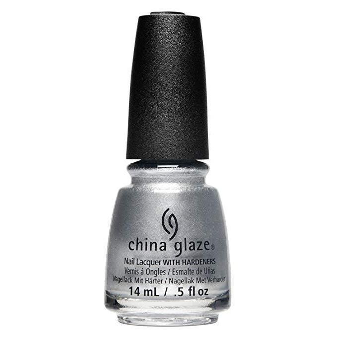 China Glaze Chroma Cool Nail Polish - 0.5 oz / 15ml - #80019 Metallic Blue Shade - Long Lasting & Chip Resistant Formula - Perfect for Manicures, Pedicures & Nail Art Designs