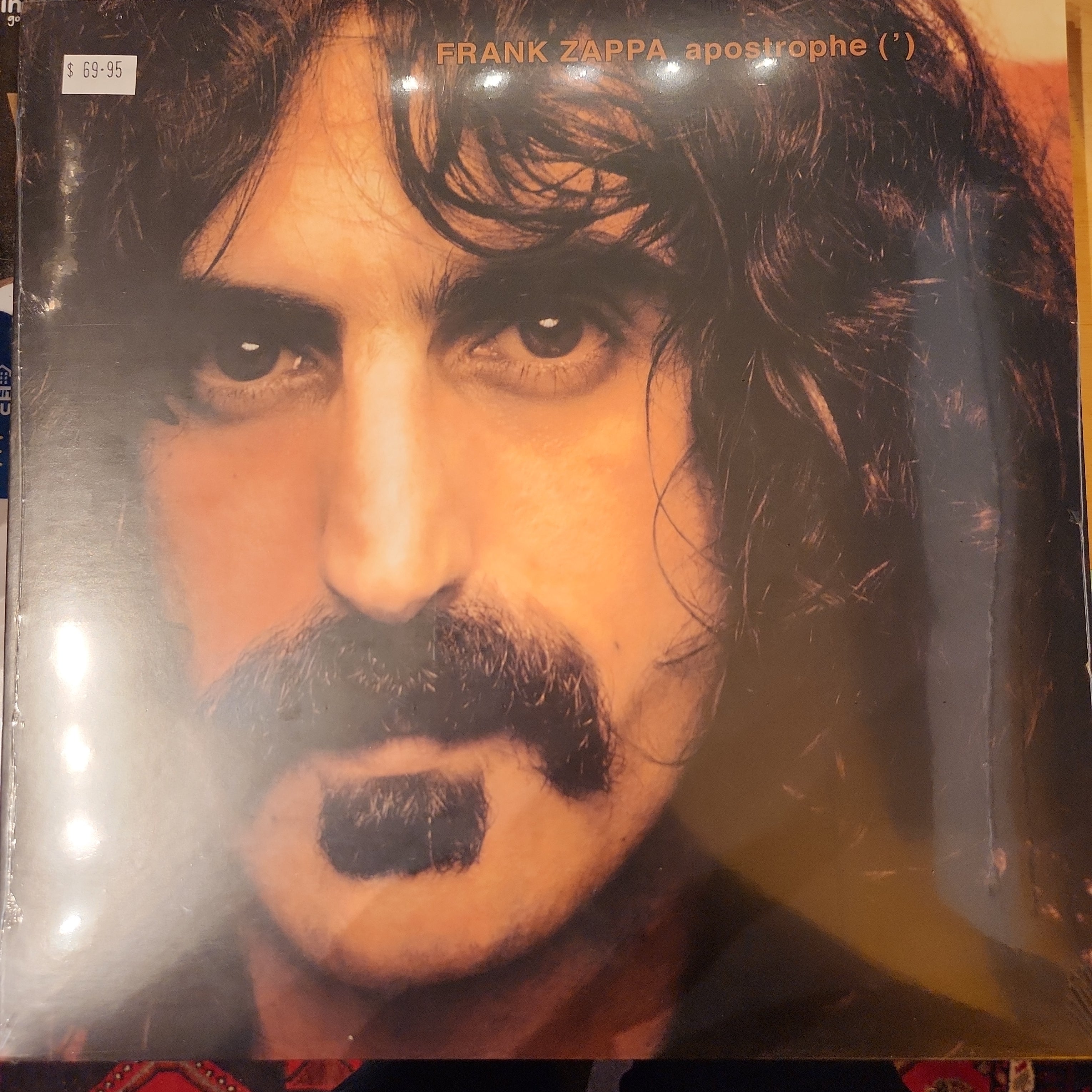 Frank Zappa Apostrophe Vinyl LP Record - Limited Edition Rock Music Album for Collectors & Audiophiles | Perfect for Home Listening & Vinyl Collections