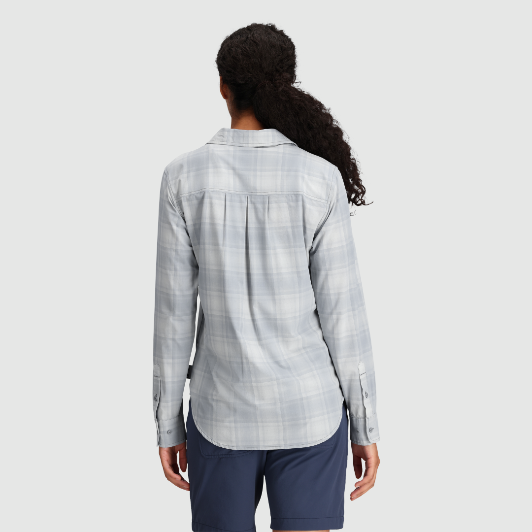 Astroman Women's UPF 50+ Long Sleeve Sun Shirt - Lightweight Breathable UV Protection Shirt for Hiking, Fishing & Outdoor Activities