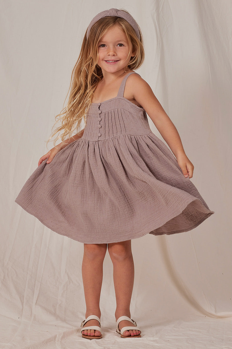 Rylee + Cru Colbie Girls Dress - Size 4/5 | Floral Cotton Summer Dress for Toddler Girls | Perfect for Playdates, Birthday Parties & Family Photos