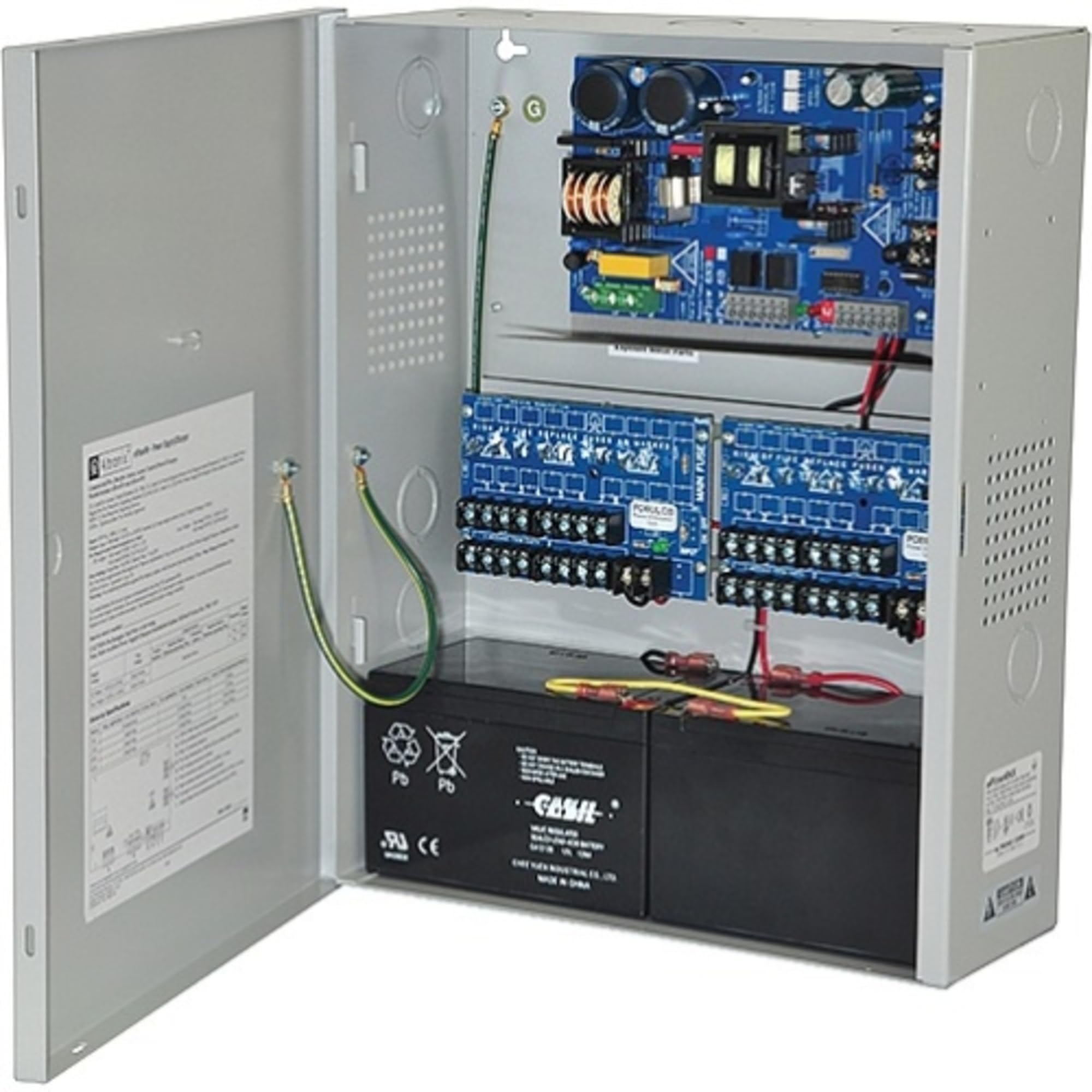 16-Port PTC Output Power Supply & Charger for Multiple Devices - Perfect for Home, Office, and Data Center Use