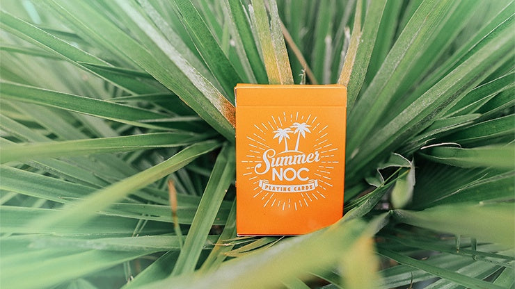 NOC Summer Limited Edition Orange T-Shirt - Lightweight, Breathable Cotton Tee for Men & Women - Perfect for Beach, Vacation, and Casual Wear