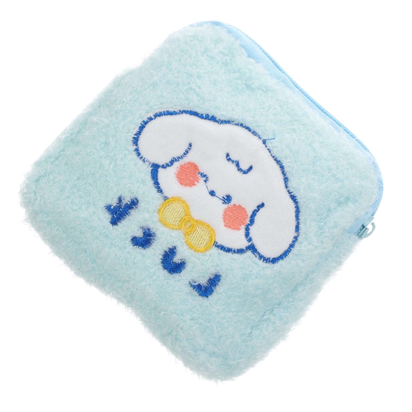 GRADENEVE Sanitary Napkin Storage Bag - Waterproof & Odor-Proof Pouch for Women & Girls - Compact Travel Organizer for Feminine Hygiene Products, Makeup, Coins & Small Essentials - Perfect for School, Gym & Travel (Blue)