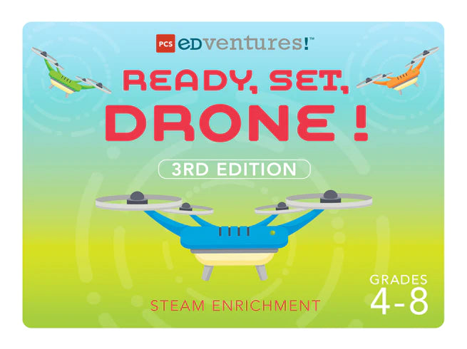 Ready, Set, Drone! Third Edition - Best Professional Drone for Aerial Photography & Videography - Perfect for Travel Adventures, Real Estate Tours & Outdoor Exploration