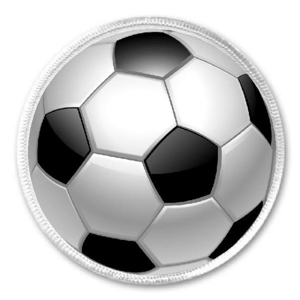 Soccer Ball Iron On Patch - 3 Inch Embroidered Applique for Jerseys, Jackets & Bags - Perfect for Sports Teams, Players & DIY Customization