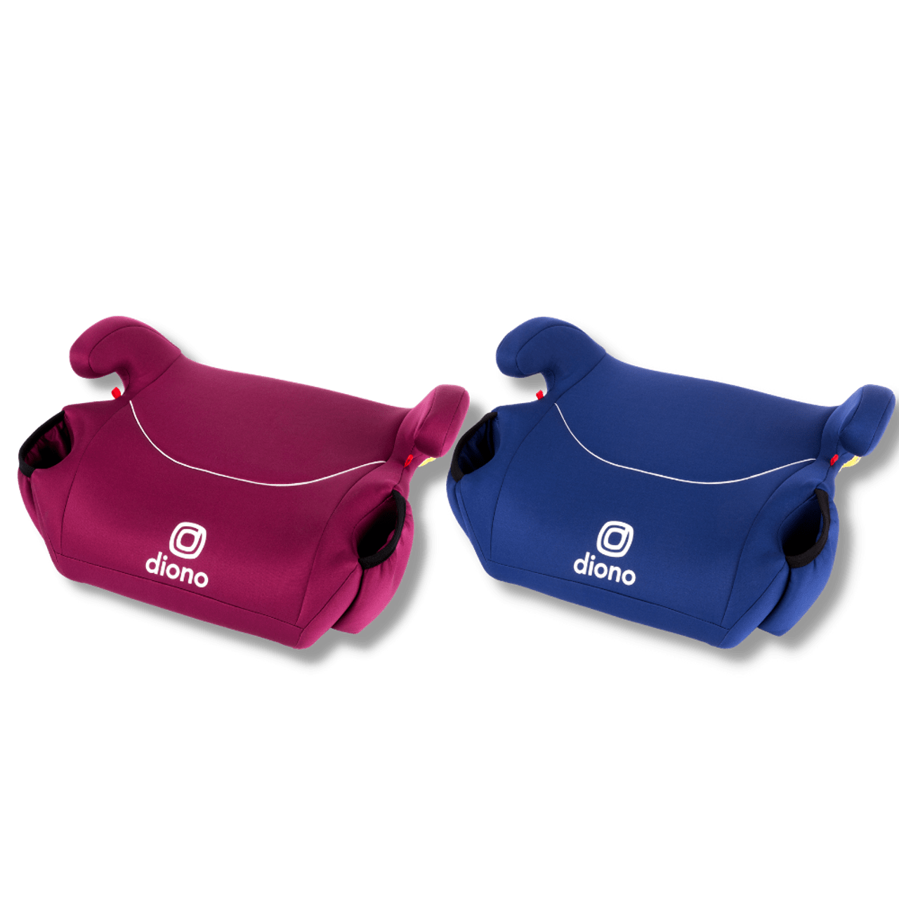 Diono Solana Backless Booster Car Seat (2 Pack) - Lightweight & Portable for Kids 3-12 Years - Perfect for Travel, School, and Carpooling