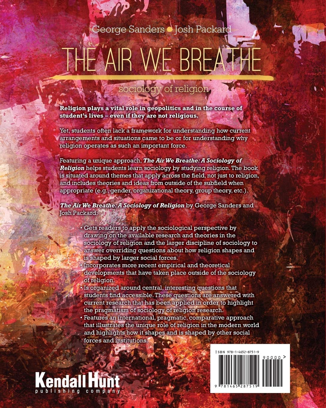 The Air We Breathe: Sociology of Religion - Exploring Faith in Modern Society | Perfect for Students, Researchers & Book Clubs