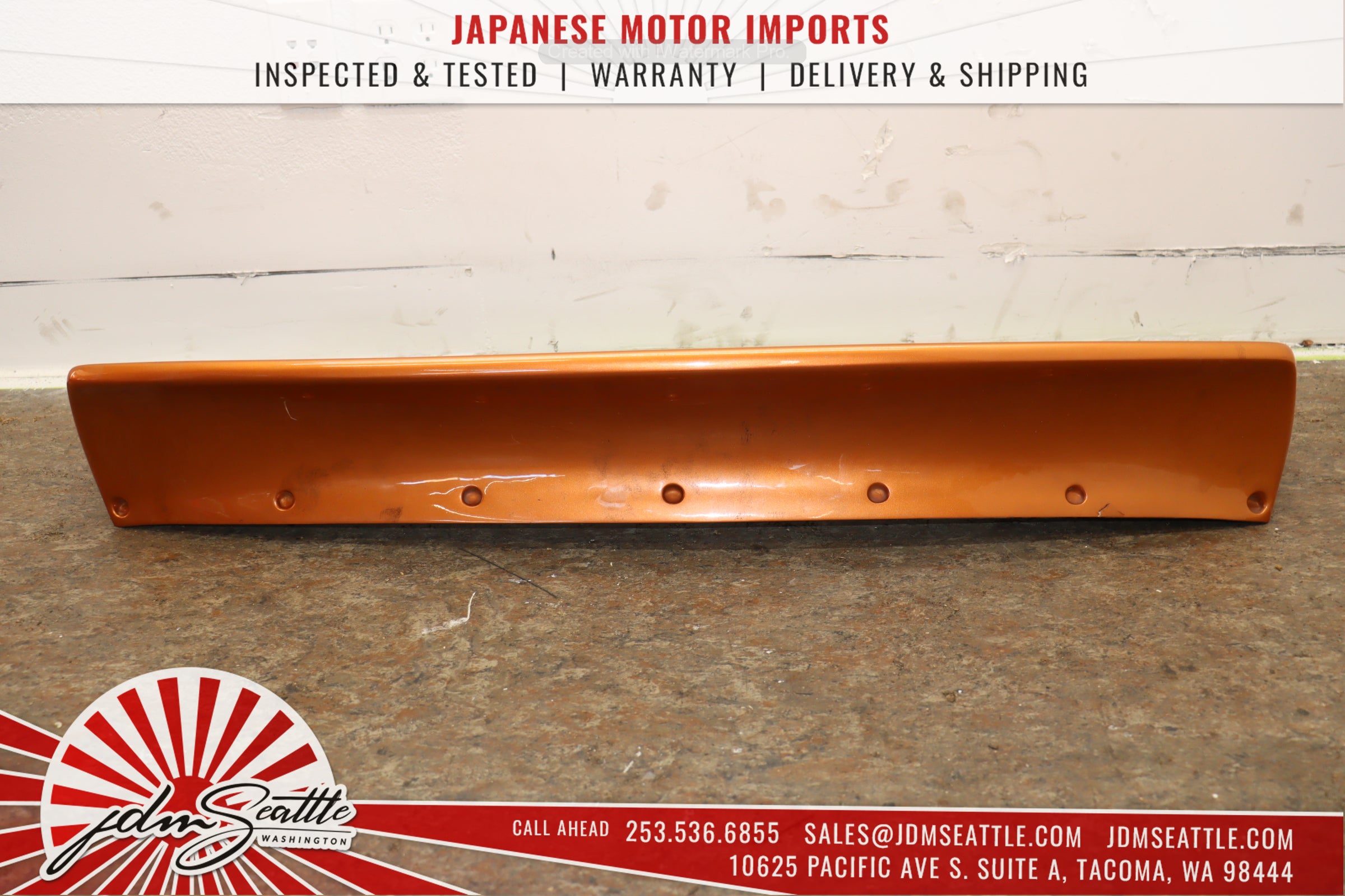 JDM 03-05 Nissan 350Z/Z33 Orange Complete Front End Conversion Body Kit - Upgrade Your Ride for Street Racing & Car Shows