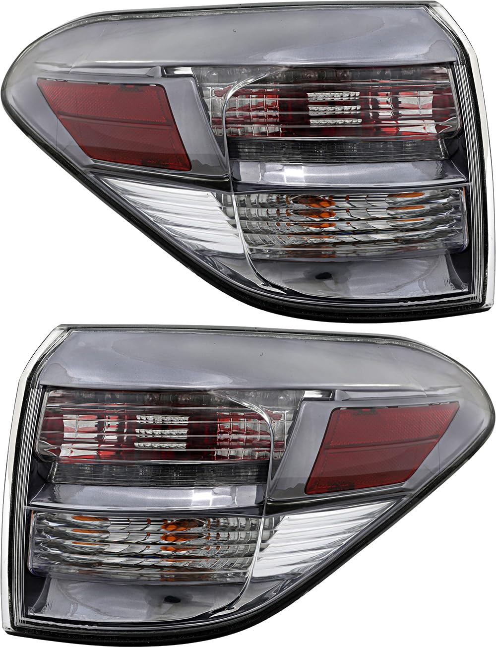 Lexus RX350 Tail Lights Lamps Set - Compatible with 2010-2012 Models (Driver & Passenger Side) - Canada Built - Perfect for Replacement & Customization