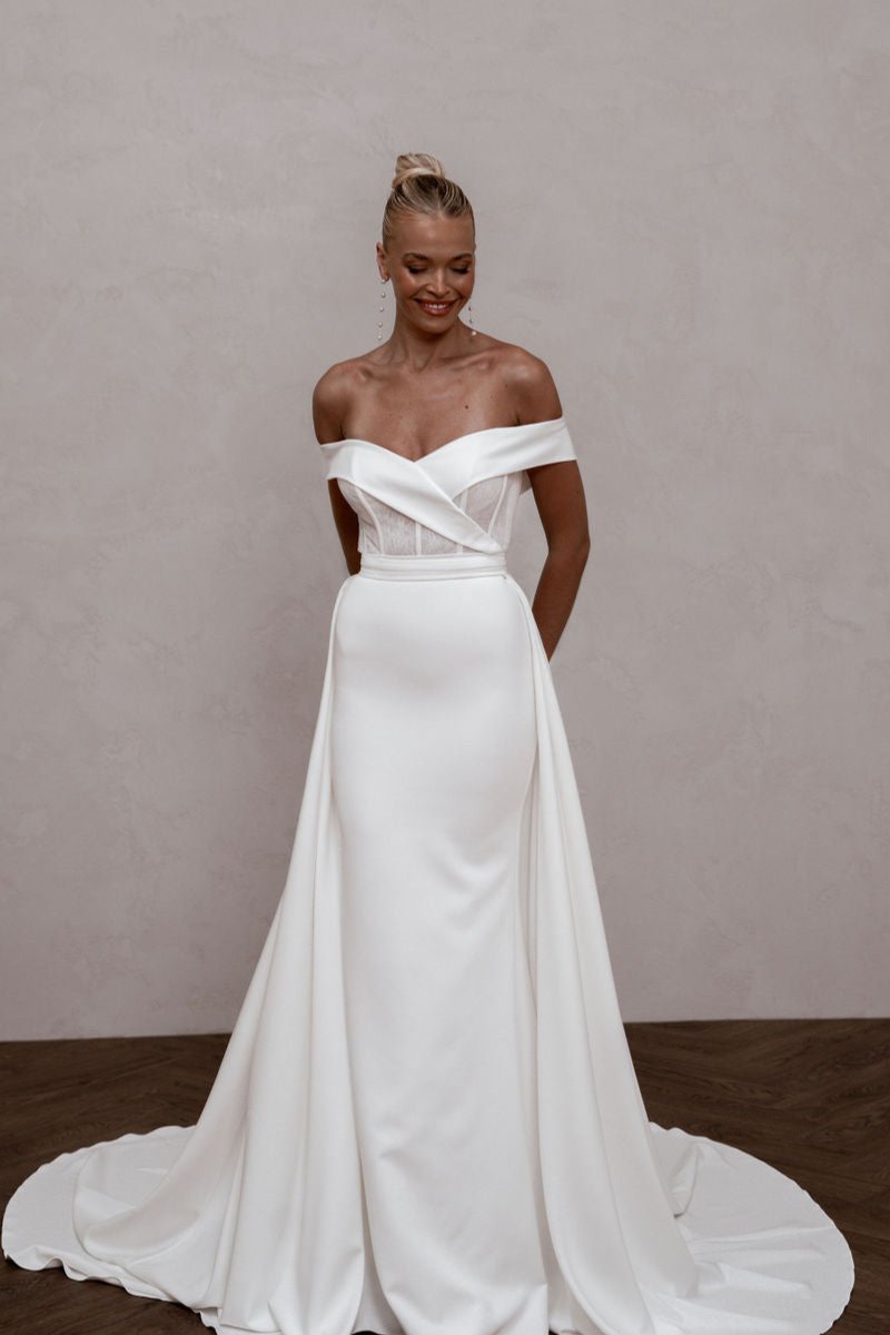 GRAYSON OVERSKIRT - Women's Fashion Layering Skirt for Dresses & Outfits | Perfect for Office, Party & Casual Wear