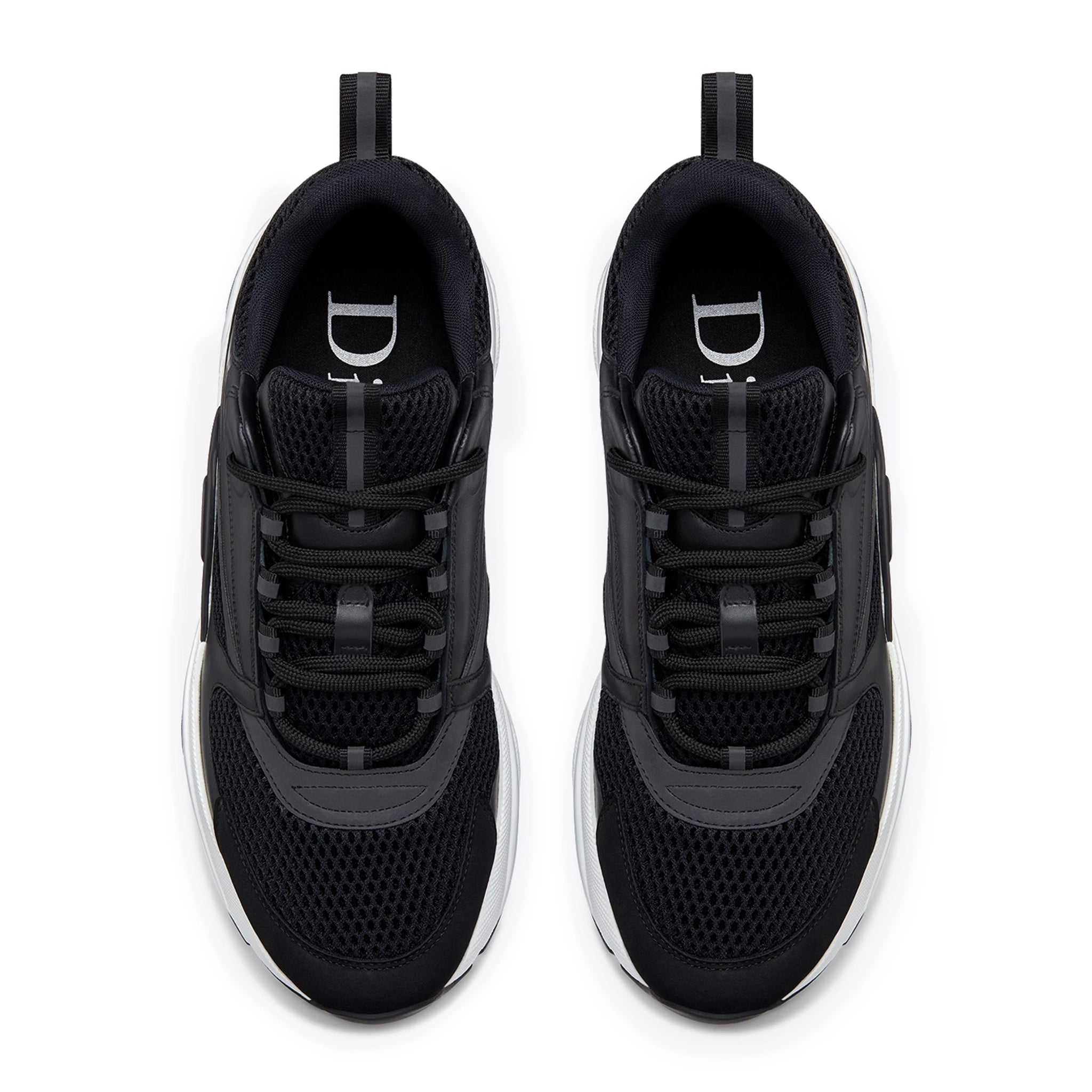 Dior B22 Black and White Sneakers for Men - Luxury Designer Fashion Shoes for Casual Wear & Street Style