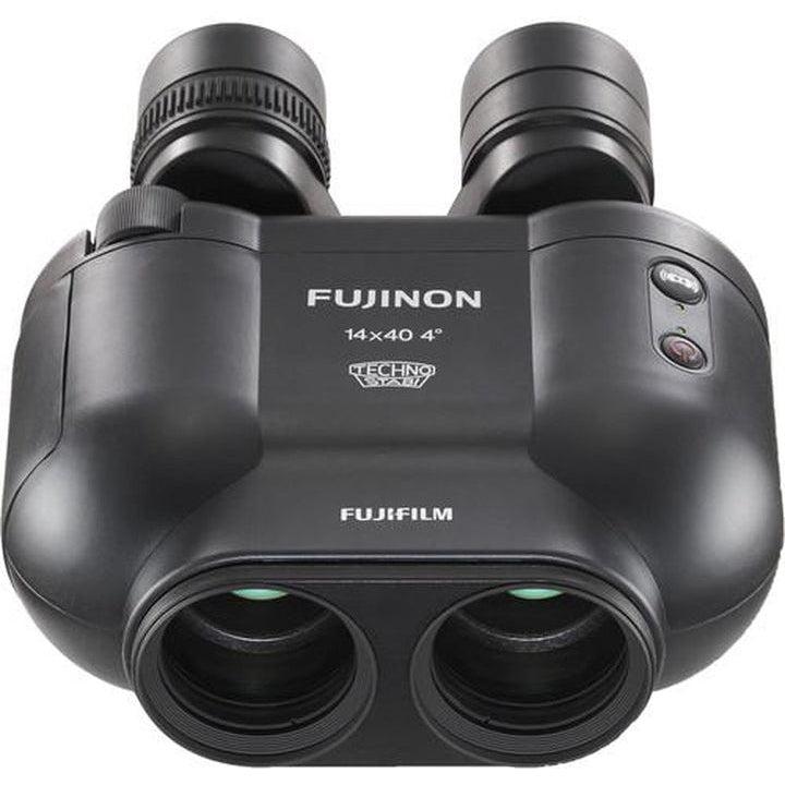Fujinon Techno Stabi TSX 1440 14x40 Image Stabilized Binoculars - High Power Zoom for Bird Watching, Hunting & Travel (Black/Yellow/Navy Blue) | Waterproof & Fogproof Outdoor Optics