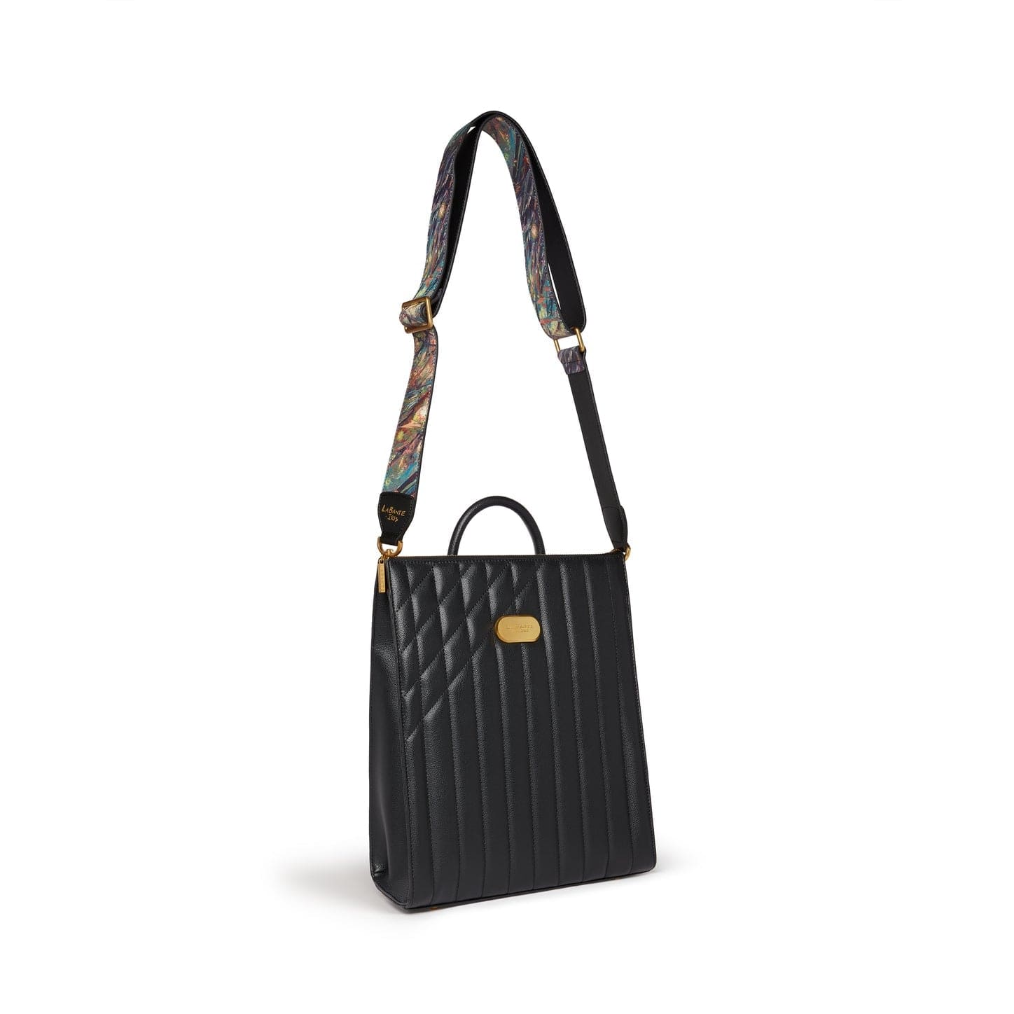 Danai Vegan Leather Backpack for Women & Men - Stylish Black PU Leather Laptop Backpack - Perfect for Work, Travel & School