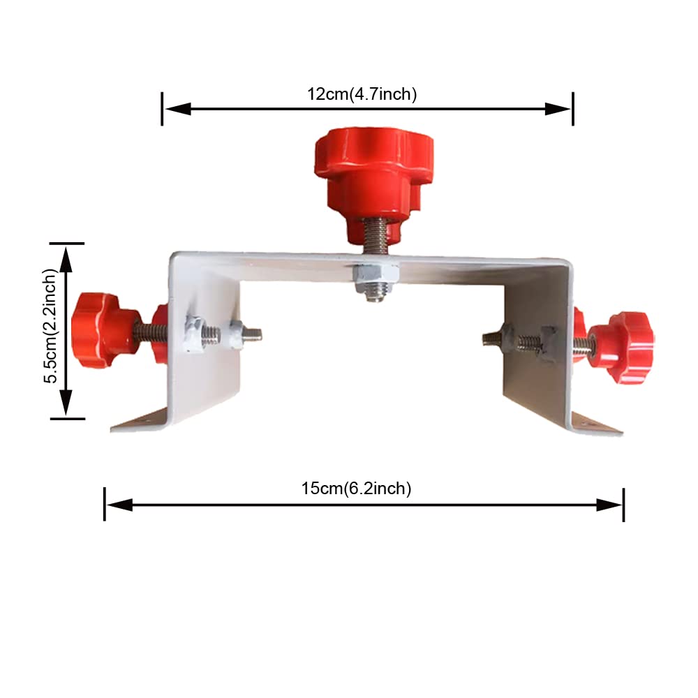 Professional Silk Screen Printing Platen Bracket & Plate Pallets Clamp - Heavy Duty Screen Printing Mounting Tool for DIY T-Shirt, Poster & Fabric Printing