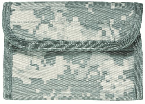 Premium Military Digital Tri-Fold ID Wallet - RFID Blocking & Slim Design for Secure Card Storage - Perfect for Travel, Work, and Everyday Use