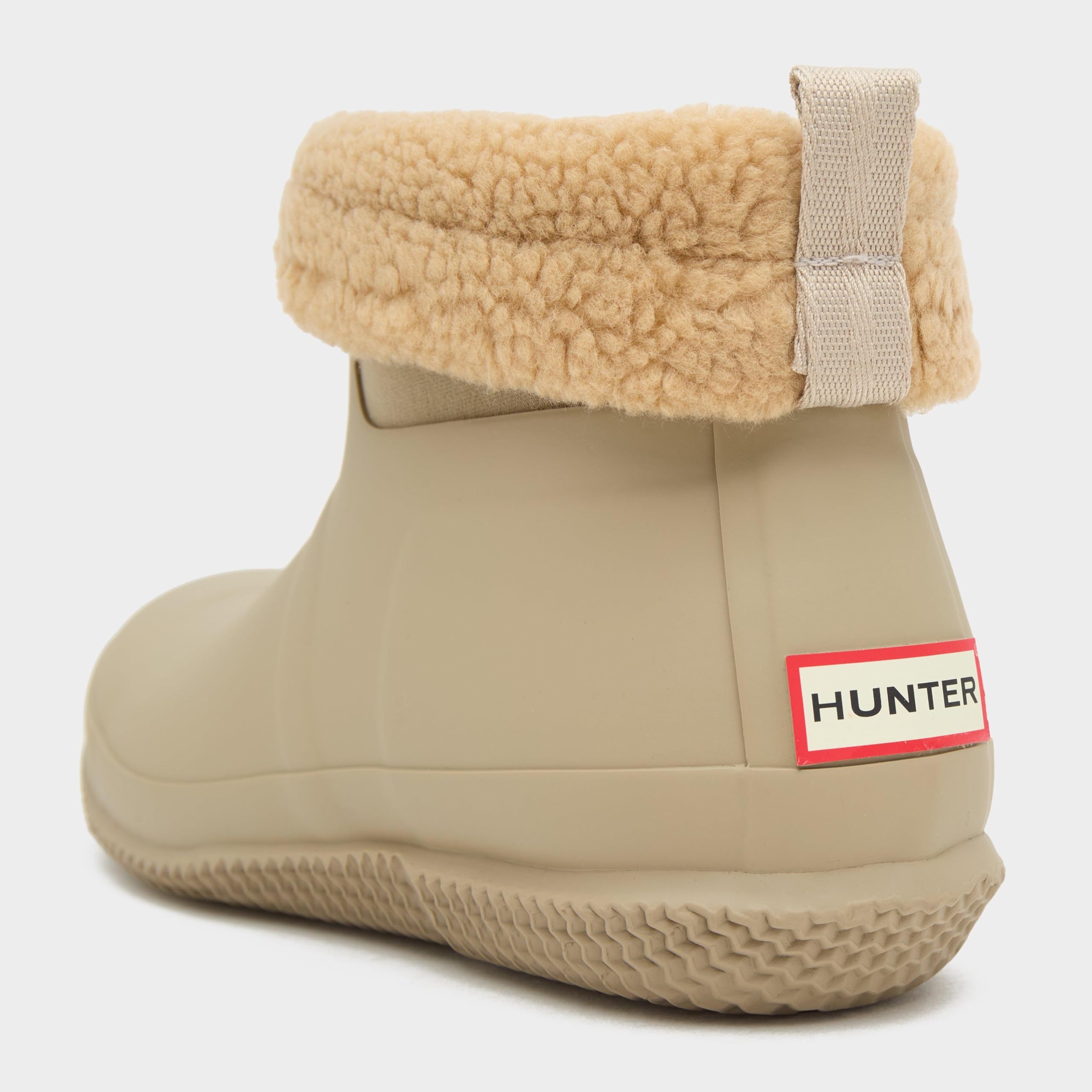 Hunter Women's Waterproof Insulated Short Rain Boots - Comfortable & Warm for Outdoor, Gardening, and Rainy Day Activities
