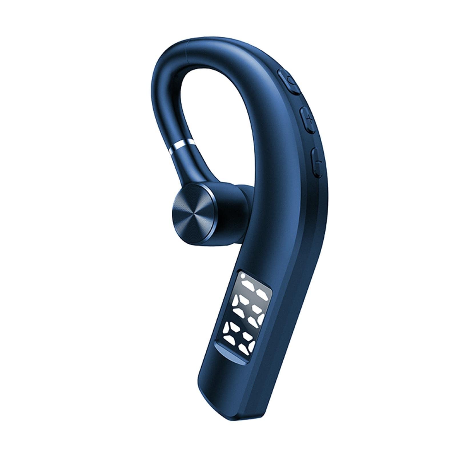 LA1 Business Bluetooth Headset with Digital Display - Wireless Single Ear Sports Headphone for Running, Cycling & Gym Workouts - Noise Cancelling Mic for Clear Calls