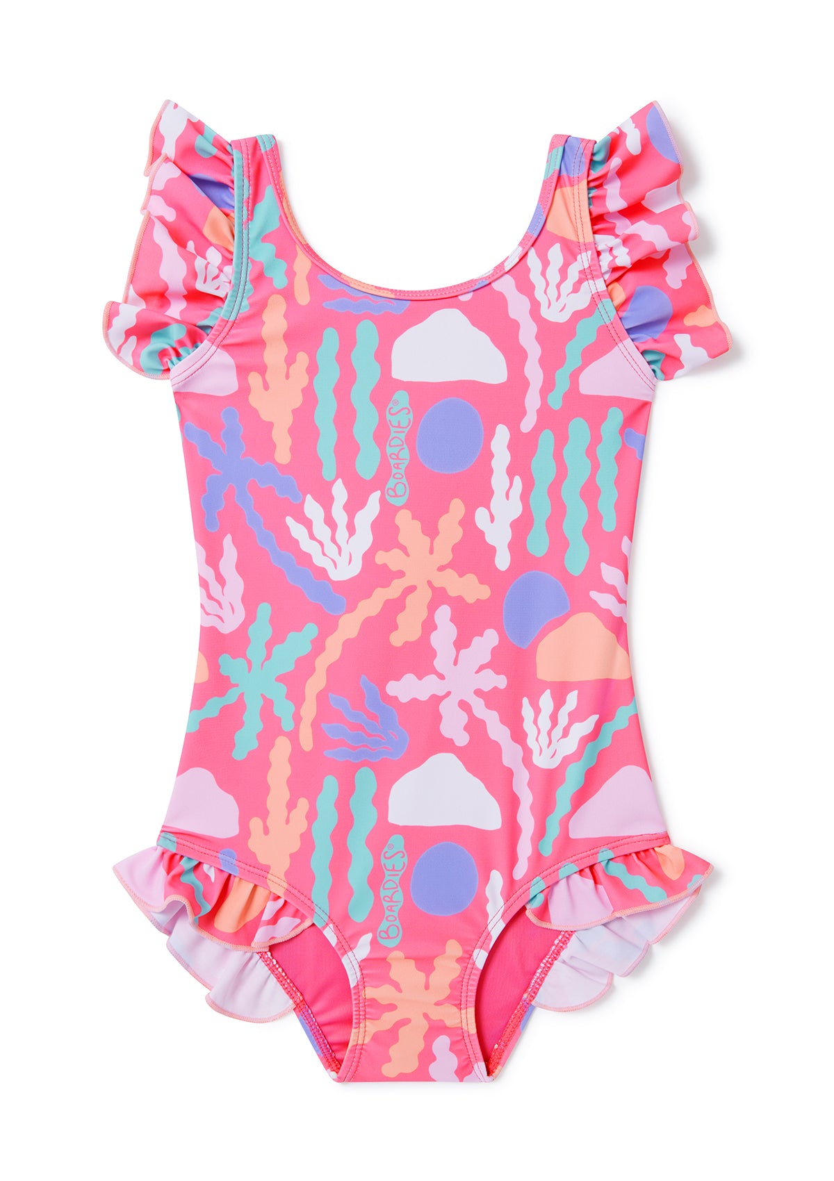 Palm Springs Little Girls Swimsuit & Matching Mother Daughter Swimwear Set - Beach, Pool & Vacation Outfits for Family