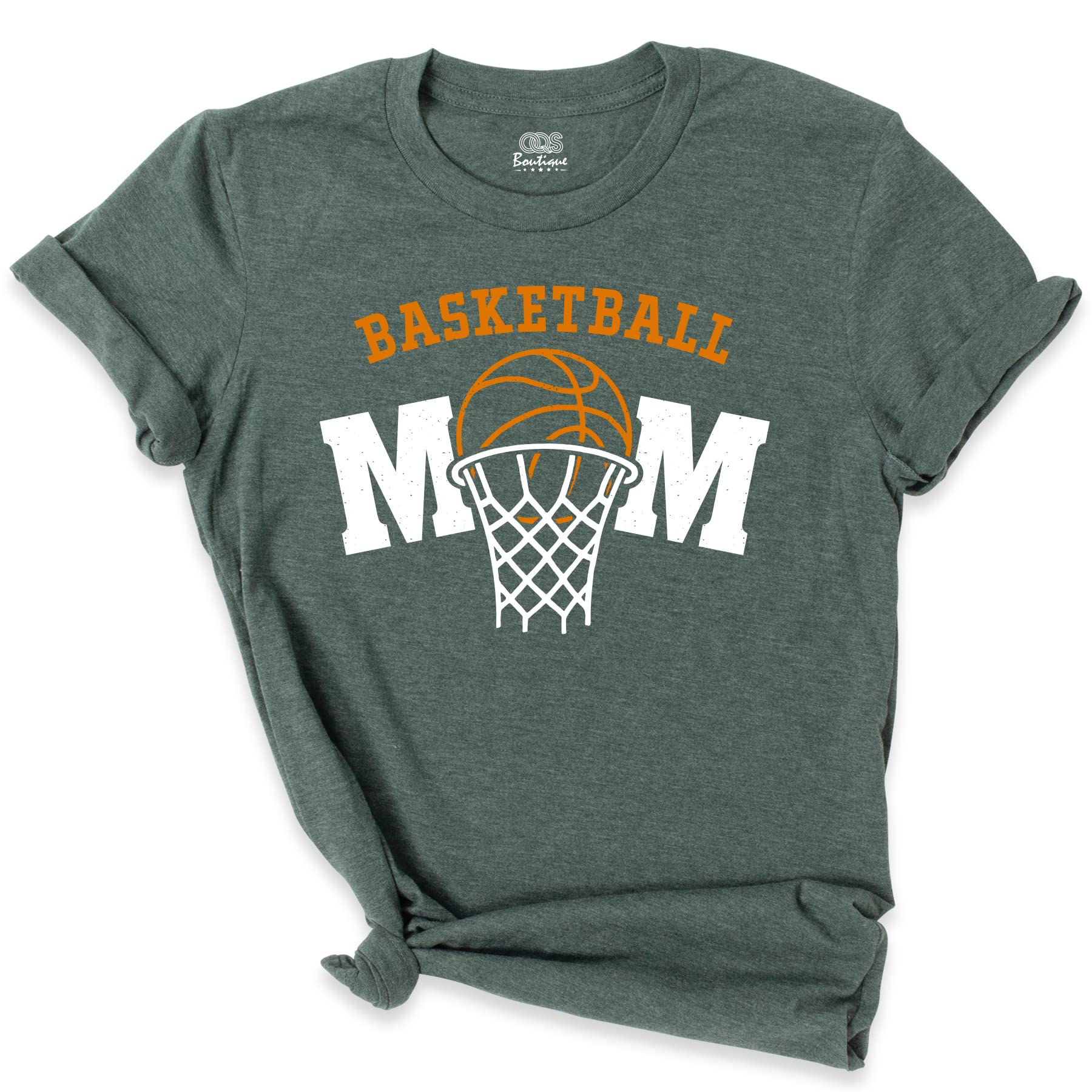 Basketball Mom T-Shirt for Women - Senior Basketball Mom Shirt, Sports Mom Graphic Tee, Basketball Lover Gift - Perfect for Games, Team Events & Supporting Your Player