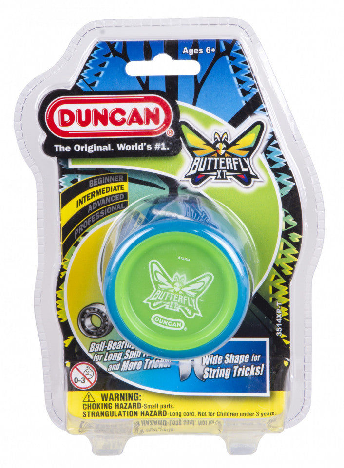 Duncan Butterfly XT Intermediate Yo-Yo - Professional Performance for Tricks & Competitions | Perfect for Beginners & Advanced Players