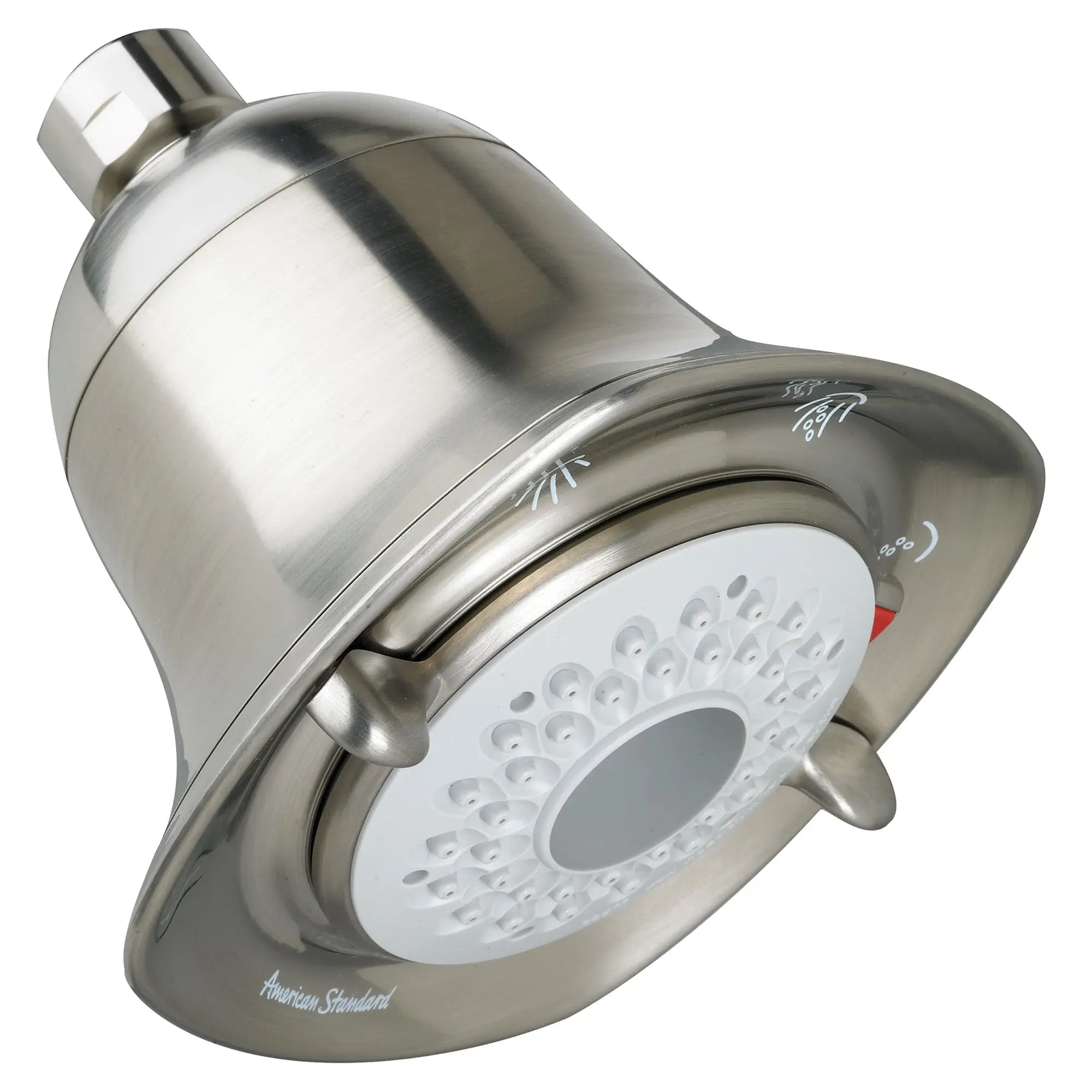 FloWise Square 2.0 GPM Water Saving Shower Head - 7.6 L/Min Low Flow Fixed Showerhead for Bathroom | Eco-Friendly & High Pressure for Home, RV, Gym, and Apartment Use