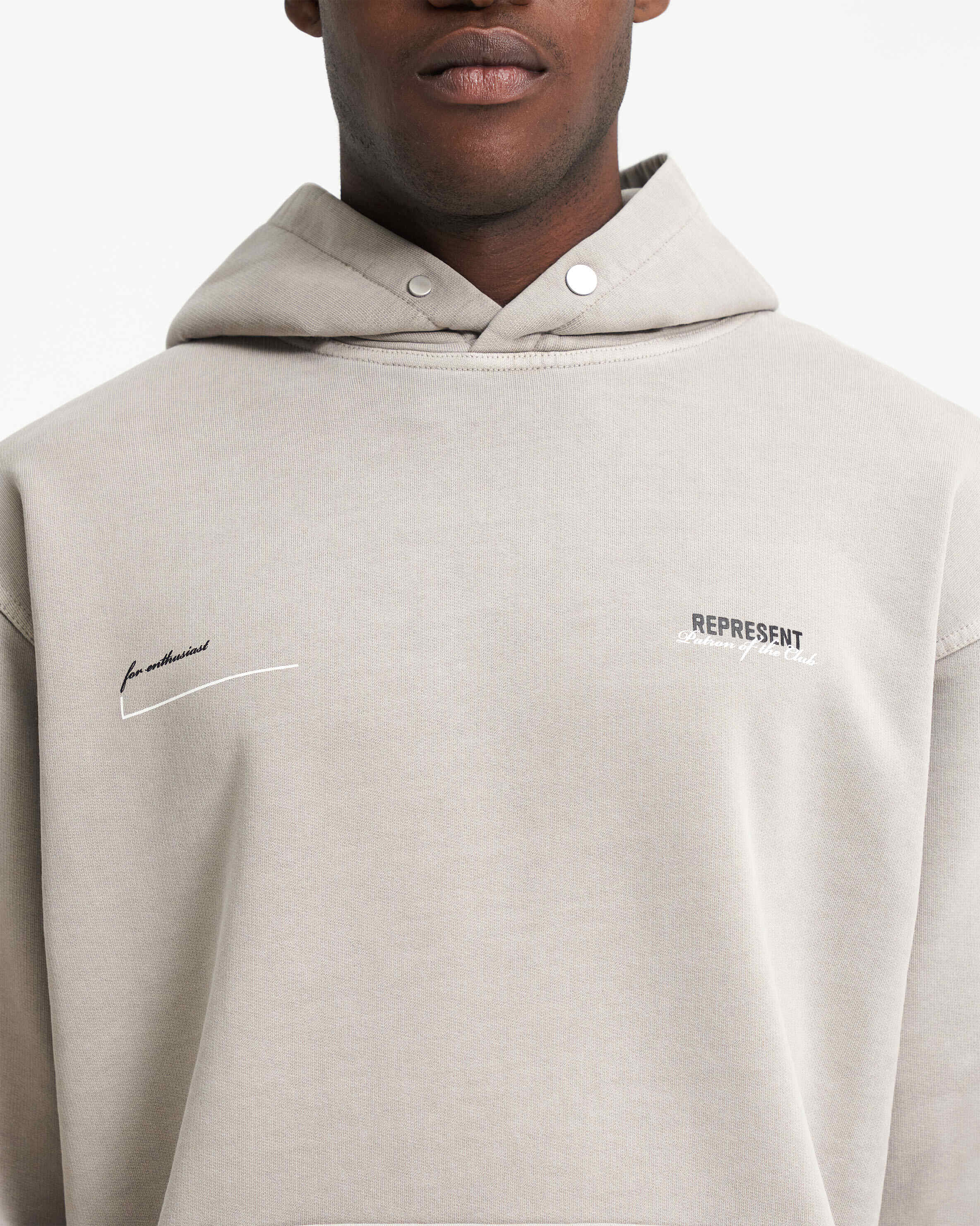 Patron Of The Club Hoodie - Premium Mudstone Color Pullover Sweatshirt for Men & Women | Perfect for Streetwear, Casual Outfits & Lounge Wear