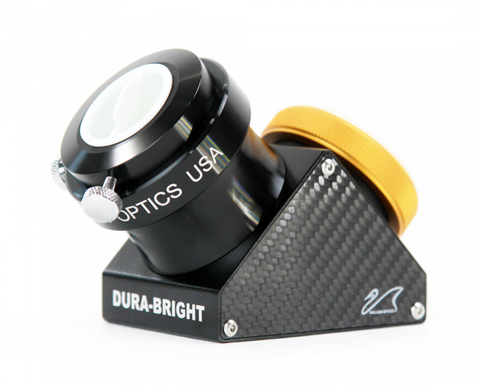 Dura Bright 2 Dielectric Diagonal for SCT Threaded Telescope Scope with Built-in Thermometer - Perfect for Astronomy Observation & Stargazing (D DIG2D C DB SCT)