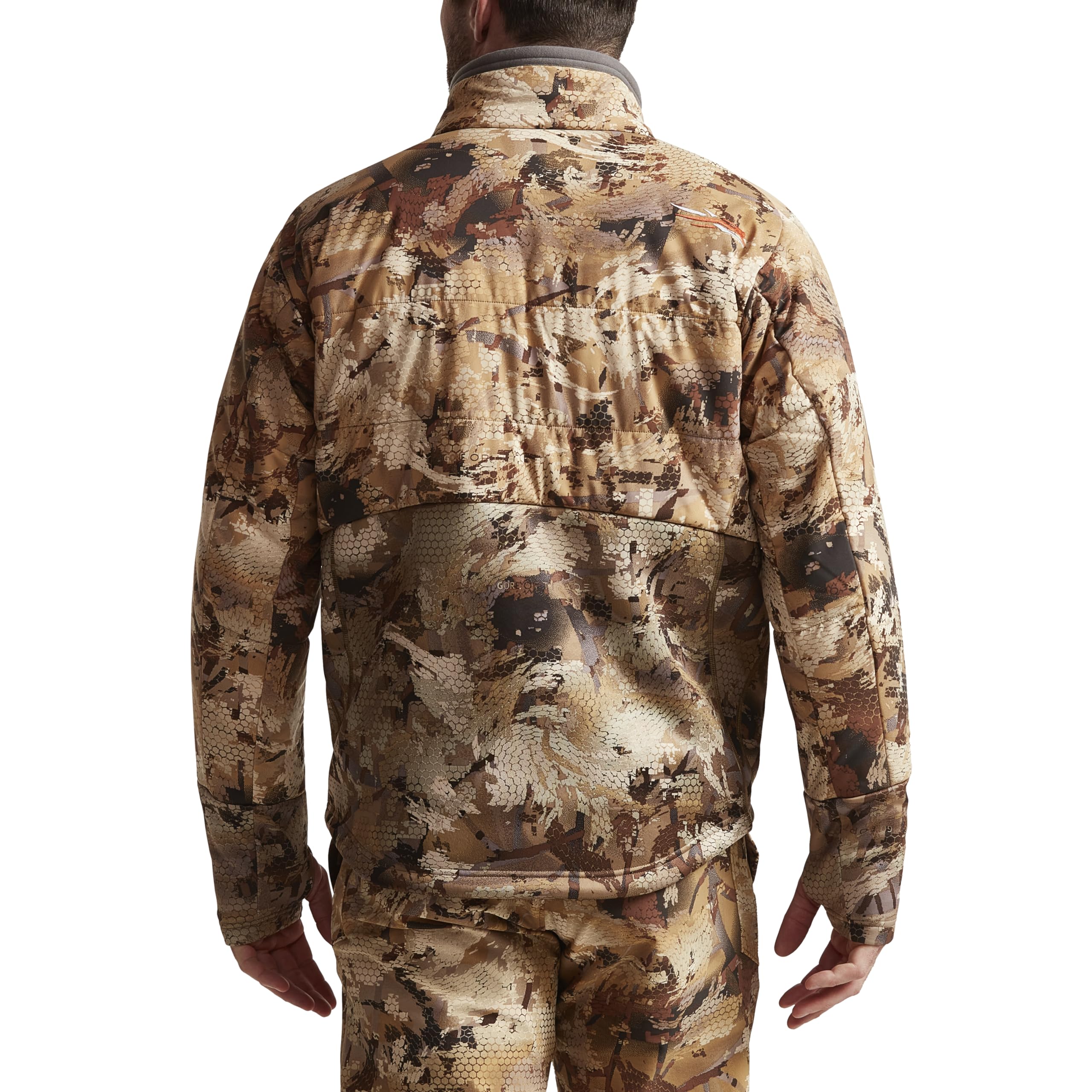SITKA Gear Men's Duck Oven Jacket - Waterproof Hunting Jacket for Cold Weather, Camo Camouflage Outdoor Gear - Ideal for Duck Hunting, Waterfowl Season & Winter Adventures