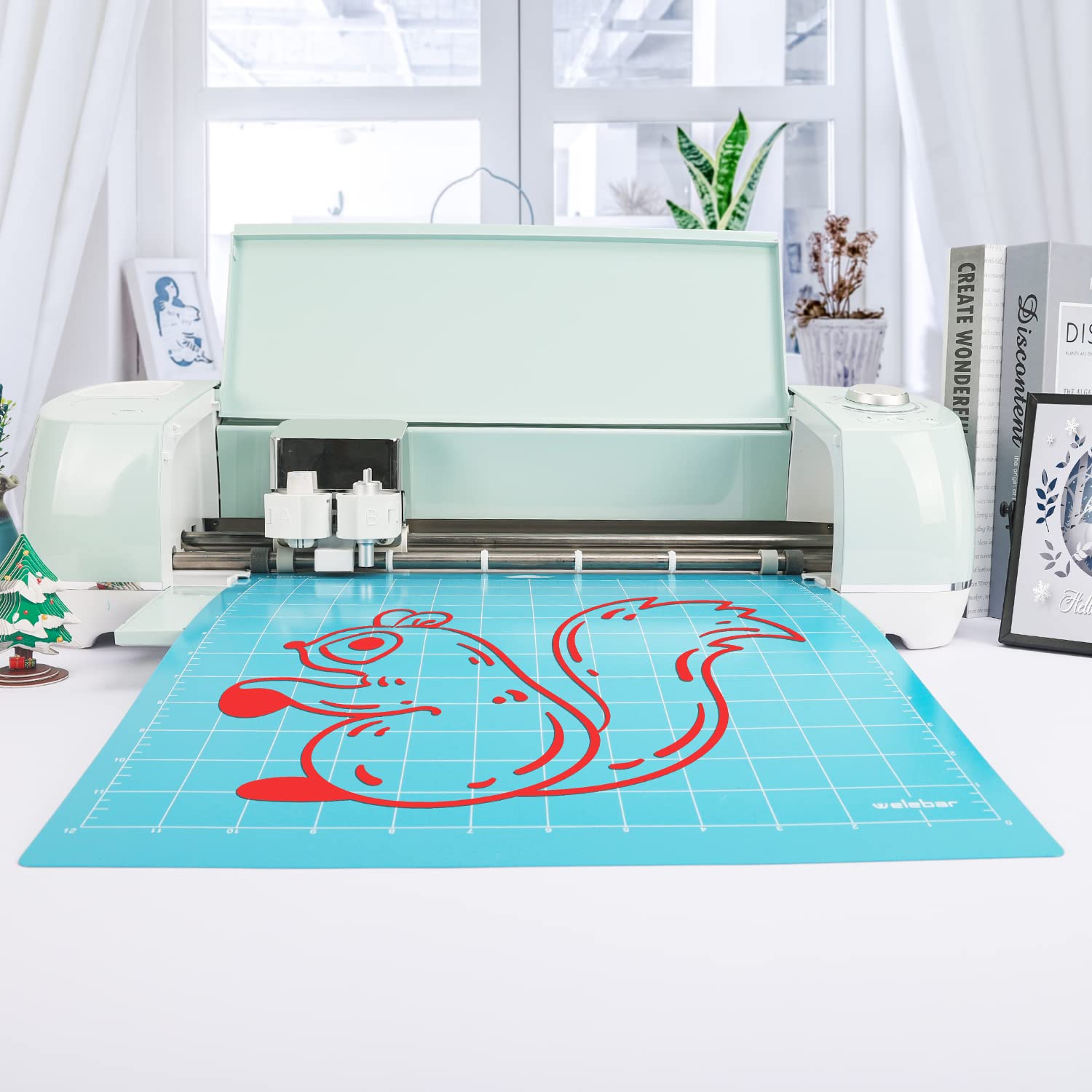 Premium 5-Pack Cricut Cutting Mats (12x12 Inch) - StandardGrip/LightGrip/StrongGrip/FabricGrip Replacement Mats for Cricut Maker, Maker 3, Explore 3 & Air 2 - Perfect for DIY Crafts, Scrapbooking, Vinyl Cutting & Fabric Projects