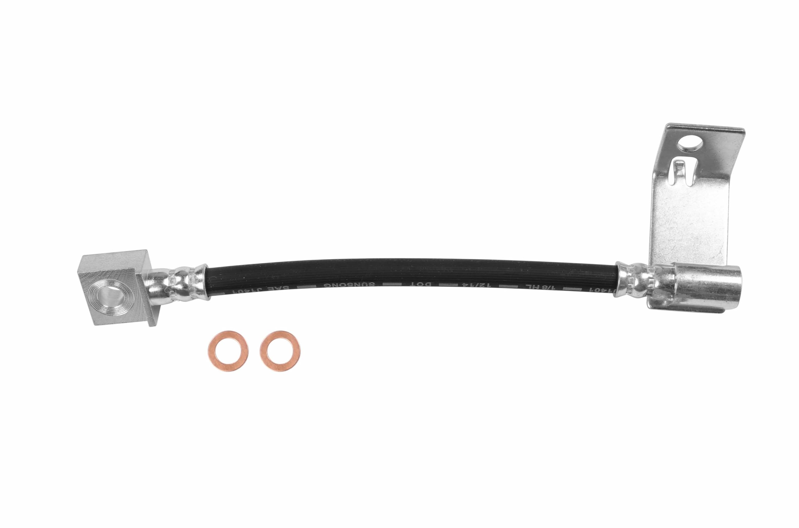 Sunsong 2201972 Brake Hydraulic Hose - High Performance Replacement for Smooth Braking | Perfect for Trucks, SUVs & Off-Road Vehicles