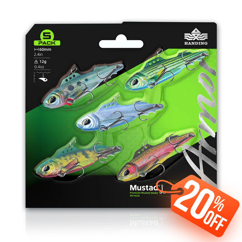 Handing Armor Blade Bait - Premium Fishing Lure for Bass, Trout & Walleye - Ideal for Freshwater & Saltwater Fishing Adventures