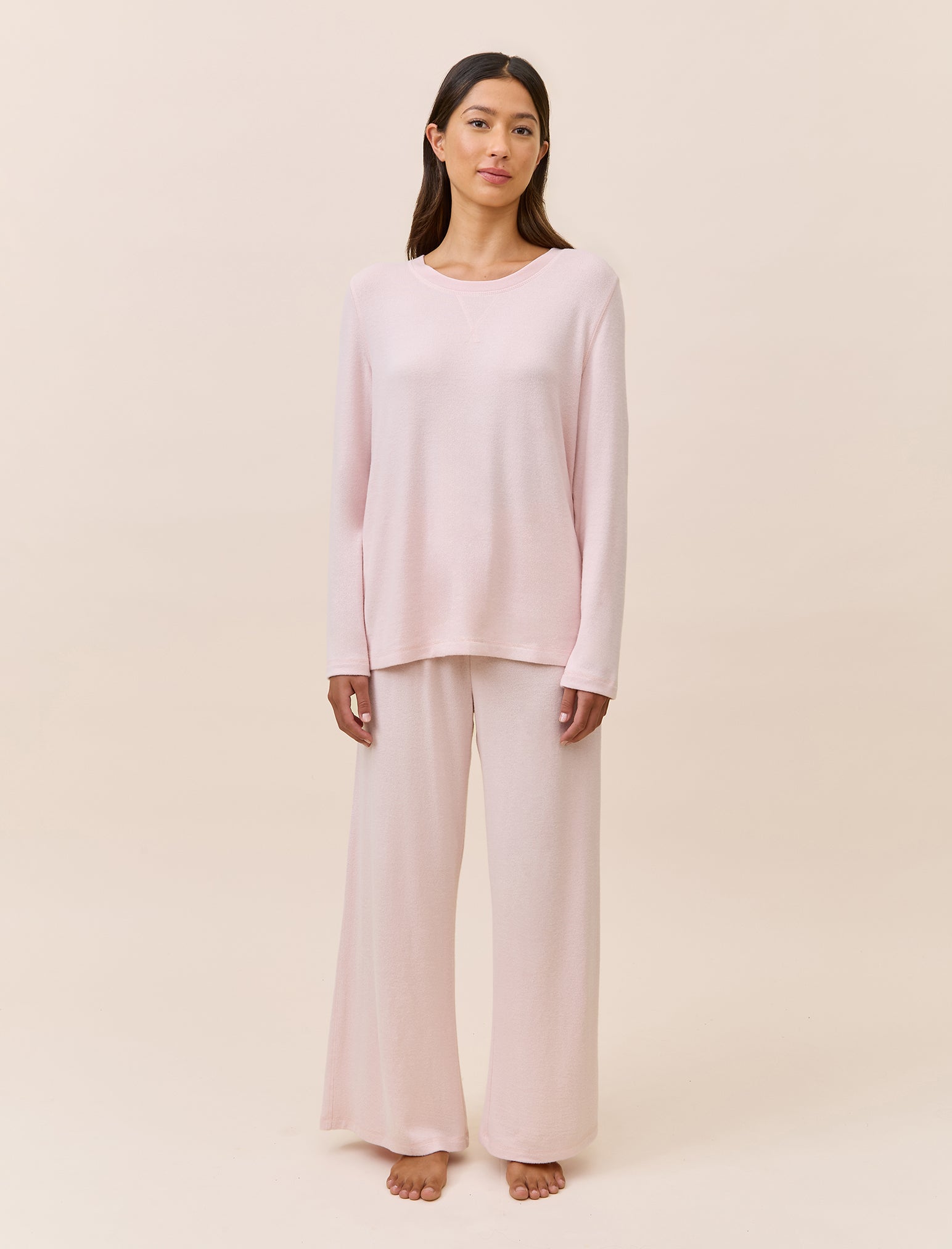 Feather Soft Wide Leg Pants for Women - Comfortable High Waisted Lounge Pants - Perfect for Yoga, Travel & Relaxing at Home