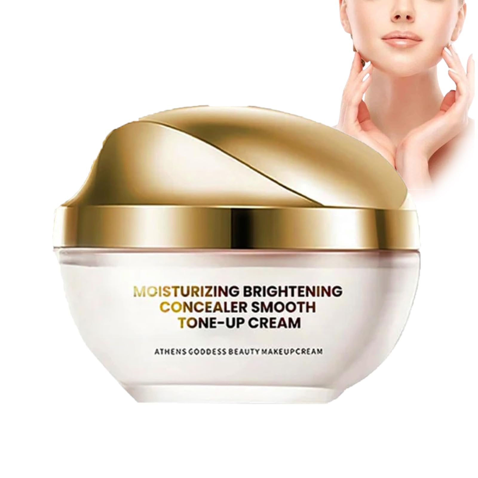 Ownawant Brightening Moisturizing Concealer Cream - Smooth Tone-Up Makeup Base with Elastina for Flawless Coverage | Perfect for Daily Use, Special Occasions & Photo Shoots