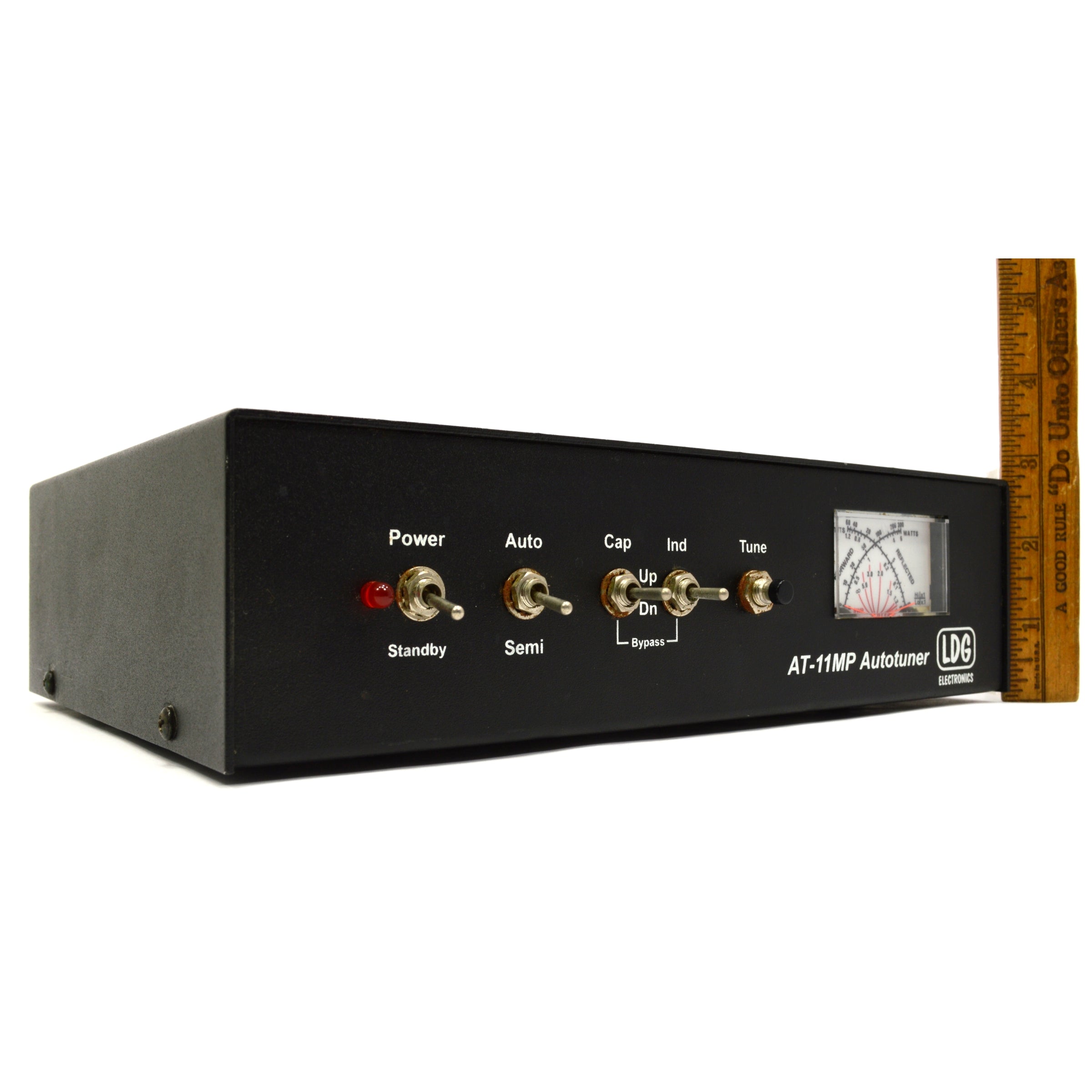 LDG Electronics AT-11MP Automatic Ham Radio Antenna Tuner - Used in Good Condition | Perfect for Amateur Radio Operators & Field Operations